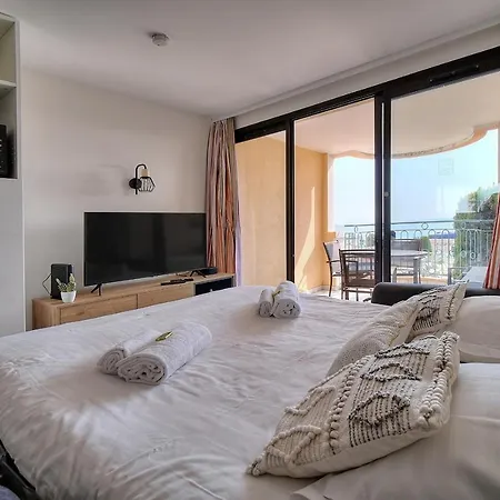 Immogroom - 2 Sea View - Renovated - Swimming Pool - Parking - Ac Apartment *